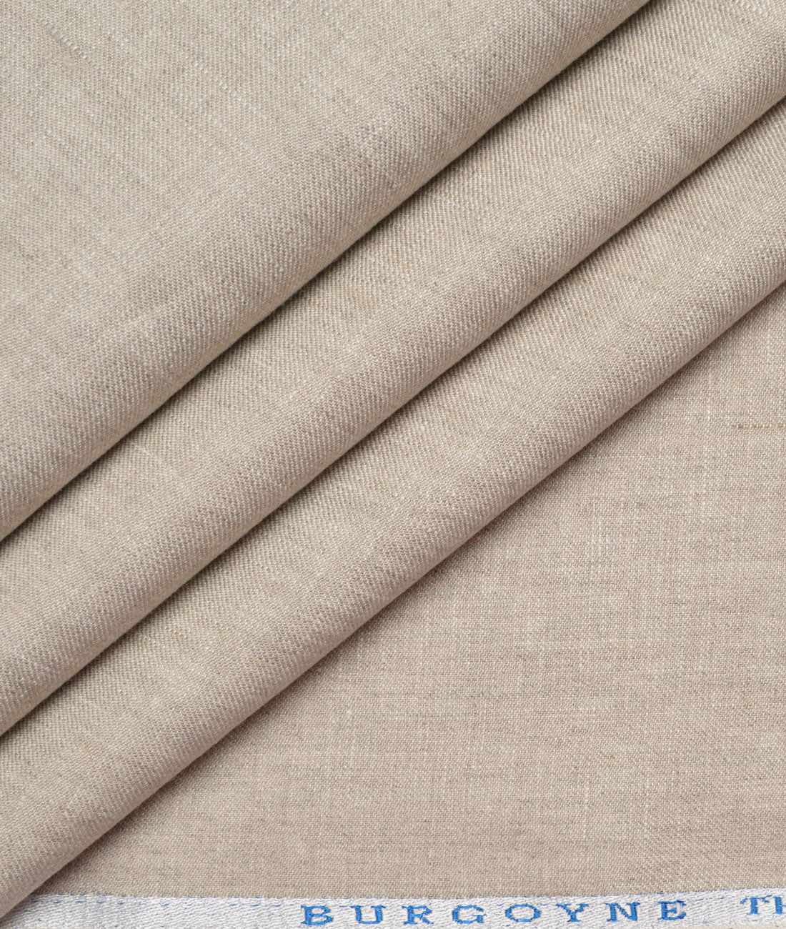 Burgoyne 40 LEA Solids 100% Linen Suiting Fabric (Oatmeal Beige) Burgoyne 40 LEA Solids 100% Linen Suiting Fabric (Oatmeal Beige)