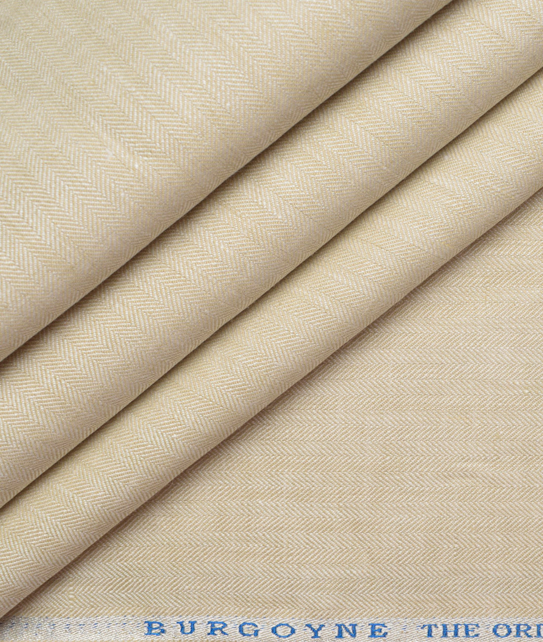 Burgoyne 44 LEA Self Design 100% Linen Suiting Fabric (Beige) Burgoyne 44 LEA Self Design 100% Linen Suiting Fabric (Beige)