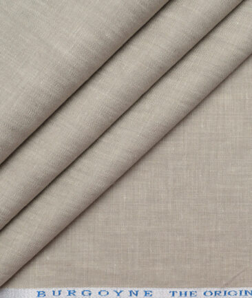 Burgoyne 44 LEA Solids 100% Linen Suiting Fabric (Brownish Grey)