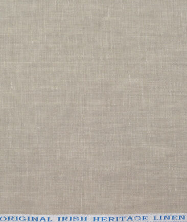 Burgoyne 44 LEA Solids 100% Linen Suiting Fabric (Brownish Grey)