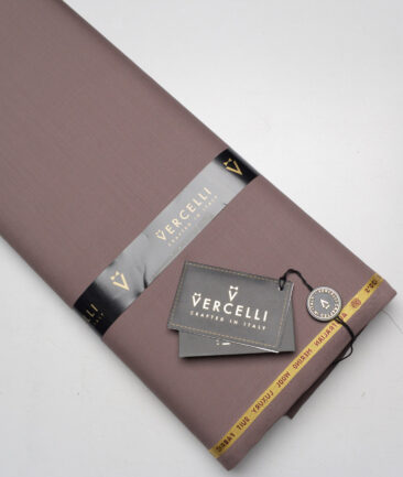 Vercelli Italy Super 120's Solids 50% Merino Wool Suiting Fabric (Mauve)