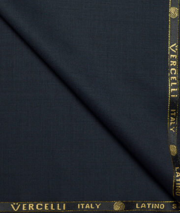 Vercelli Italy Super 120's Solids 50% Merino Wool Suiting Fabric (Deep Sea Green)