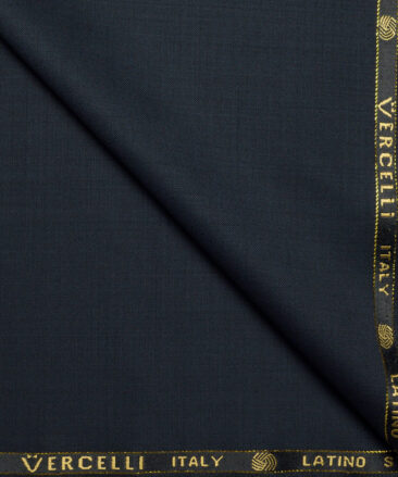 Vercelli Italy Super 120's Solids 50% Merino Wool Suiting Fabric (Deep Sea Green)
