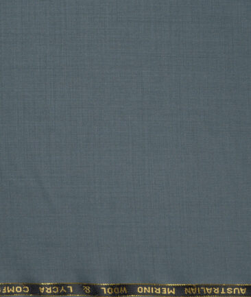 Vercelli Italy Super 120's Solids 50% Merino Wool Suiting Fabric (Turquoise Green)