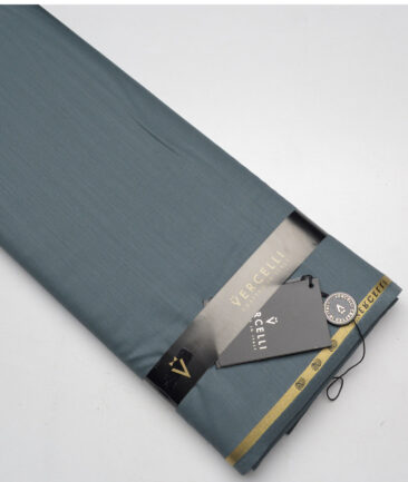 Vercelli Italy Super 120's Solids 50% Merino Wool Suiting Fabric (Turquoise Green)