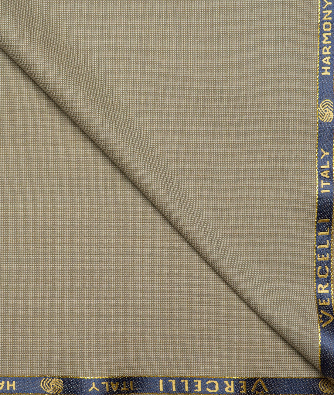 Vercelli Italy Super 130's Structured 70% Merino Wool Suiting Fabric (Light Brown) Vercelli Italy Super 130's Structured 70% Merino Wool Suiting Fabric (Light Brown)
