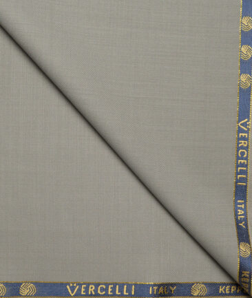 Vercelli Italy Super 120's Solids 70% Merino Wool Suiting Fabric (Light Pistachio Green)