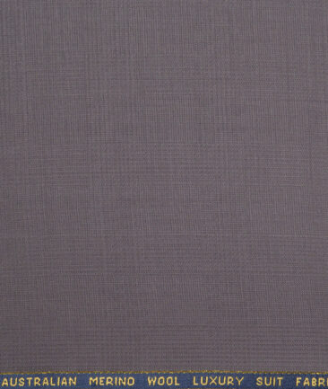 Vercelli Italy Super 130's Checks 70% Merino Wool Suiting Fabric (Venus Purple)