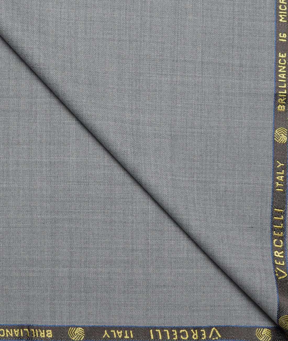 Vercelli Italy Super 150's Self Design 70% Merino Wool Suiting Fabric (Light Worsted Grey) Vercelli Italy Super 150's Self Design 70% Merino Wool Suiting Fabric (Light Worsted Grey)