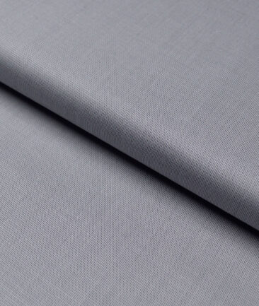 Tresca by Arvind  Superfine Cotton Structured Shirting Fabric (Grey) - Image 5