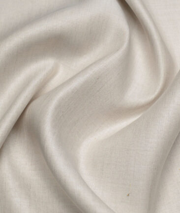 Tessitura Monti  Linen Tencel Solids Shirting Fabric (Natural Beige)