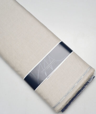 Tessitura Monti  Linen Tencel Solids Shirting Fabric (Natural Beige)