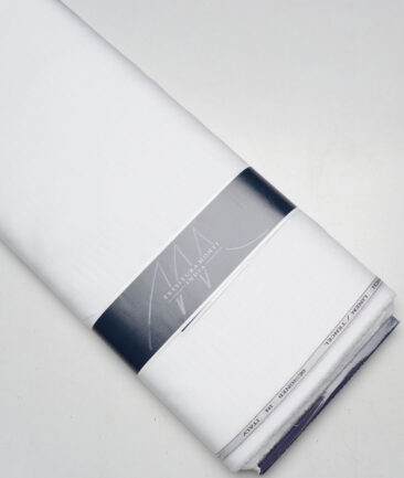 Tessitura Monti  Linen Tencel Solids Shirting Fabric (White)
