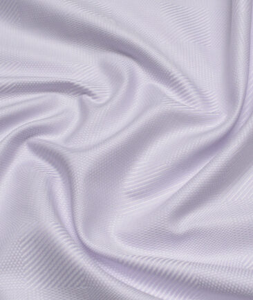 Soktas  Giza Cotton Self Design Shirting Fabric (Light Purple)