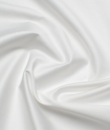 Premier Mills  Giza Cotton Solids Shirting Fabric (White)