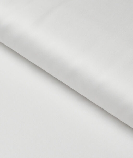 Premier Mills  Giza Cotton Solids Shirting Fabric (White)