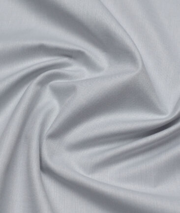 Premier Mills  Luxury Cotton Solids Shirting Fabric (Light Grey)