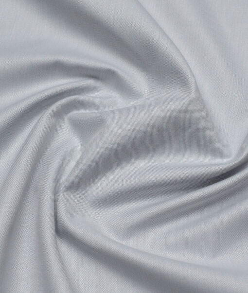Premier Mills  Luxury Cotton Solids Shirting Fabric (Light Grey)
