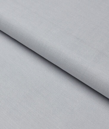 Premier Mills  Luxury Cotton Solids Shirting Fabric (Light Grey)