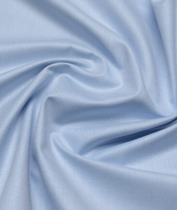 Premier Mills  Luxury Cotton Solids Shirting Fabric (Sky Blue)