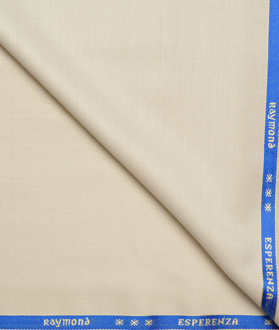 Raymond Solids 20% Merino Wool Suiting Fabric (Cream) Raymond Solids 20% Merino Wool Suiting Fabric (Cream)