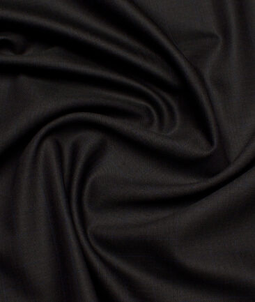 Raymond  Checks 20% Merino Wool Suiting Fabric (Dark Brown)