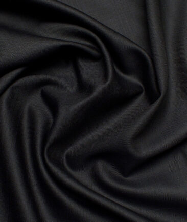 Raymond  Checks 20% Merino Wool Suiting Fabric (Dark Grey)
