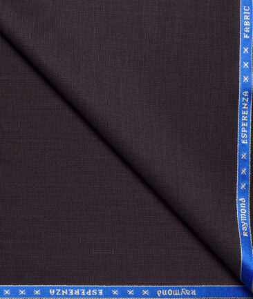 Raymond  Structured 20% Merino Wool Suiting Fabric (Dark Wine)