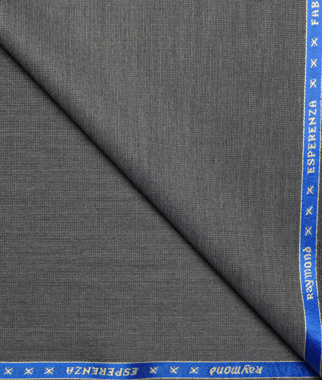 Raymond Structured 20% Merino Wool Suiting Fabric (Grey) Raymond Structured 20% Merino Wool Suiting Fabric (Grey)