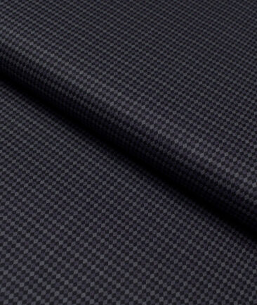 Reid & Taylor  Giza Cotton Structured Shirting Fabric (Grey)