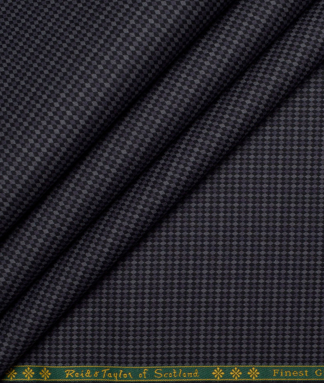 Reid & Taylor Giza Cotton Structured Shirting Fabric (Grey) Reid & Taylor Giza Cotton Structured Shirting Fabric (Grey)