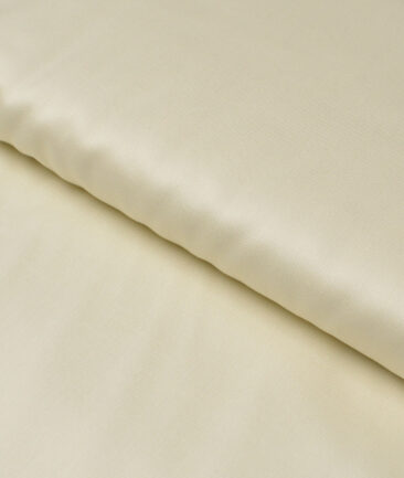 Vercelli Italy 2 Ply 100's Supima Cotton Solids Shirting Fabric (Cream)